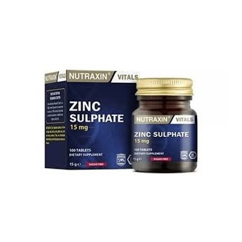 NUTRAXİN ZİNC SULPHATE 15 MG 100 TABLET 