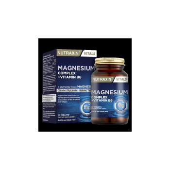 NUTRAXİN MAGNESİUM COMPLEX+VİTAMİN B6 60 TABLET