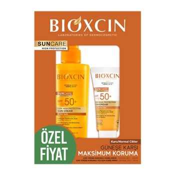 Bioxcin Sun Care Spf50+ Güneş Spreyi 200ml + Bioxcin Sun Care Spf50+ Güneş Kremi 50ml