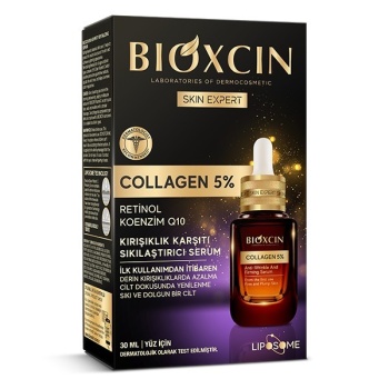 Bioxcin Skin Expert Collagen 5% Kırışıklık Karşıtı Sıkılaştırıcı Serum (30 ml)