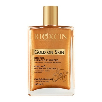 Bioxcin Gold on Skin Kuru Yağ 100 ml (Simli)