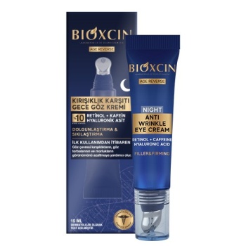 Bioxcin Age Reverse Kırışıklık Karşıtı Gece Göz Çevresi Kremi (15 ml)