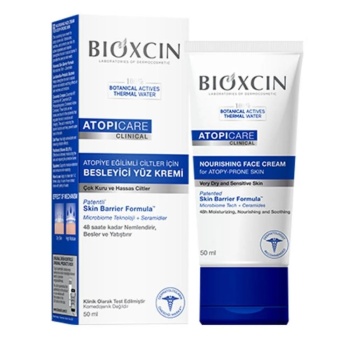 Bioxcin Atopicare Atopiye Eğilimli Ciltler İçin Besleyici Yüz Kremi 50 ml