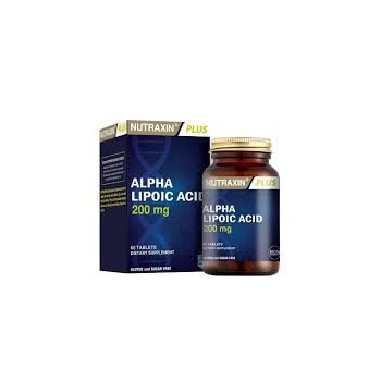 NUTRAXİN ALPHA LIPOIC ACID 200 MG 60 TABLET