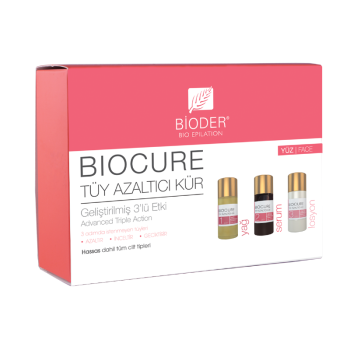 Bioder Biocure Tüy Azaltıcı Kür ( Yüz ) 3x5ml