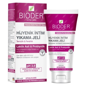 Bioder Hijyenik İntim Yıkama Jeli 200ml