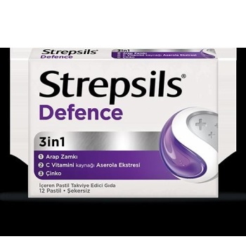 STREPSİLS DEFENCE 12 PASTİL