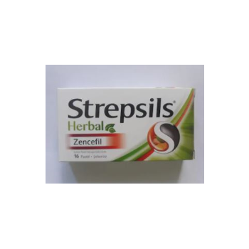 STREPSİLS HERBAL ZENCİL 16 PASTİL 